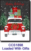 Loaded With Gifts Charity Select Holiday Card